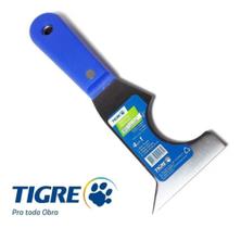 Espátula Multiuso de Aço Polido Tigre 63,5mm 2120 4 em 1 JS Espátula Multiuso de Aço Polido Tigre 63,5mm 2120 4 em 1 JS