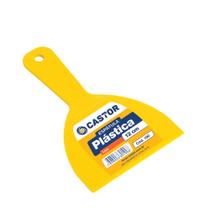 Espátula Multiuso de Plástico 12cm Lisa - Castor Espátula Multiuso de Plástico 12cm Lisa - Castor