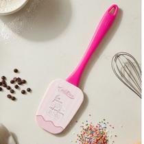 Espatula Multiuso de Silicone Confeitaria Com Frases WX086