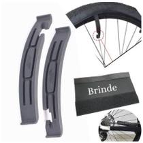 Espatula Nylon Remoção Camara Bicicleta Kit Tira Troca Pneu Bike Curva MTB Ciclismo Reparo Trilha