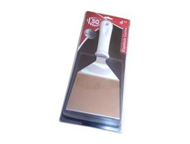 Espátula P/ Lanche Aço Inox Curva Chapeiro Cozinha 26x10cm