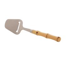 Espátula p/ Queijo Inox Design Bambu Natural 20cm Lyor