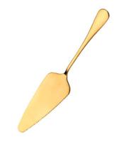 Espátula Pá De Cortar Bolo Dourada Chique 22,5x5cm