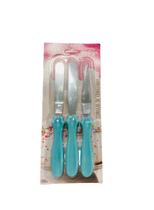 Espátula Para Bolo Confeitaria Alisador Kit 3 Peças PK0830