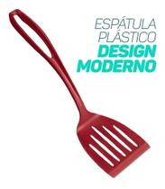 Espátula Para Cozinha De Plástico Nylon Resiste Até 180ºc Durável Antiaderente