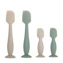 Espátula para creme de assadura de bebê 4 unidades Pisool de silicone