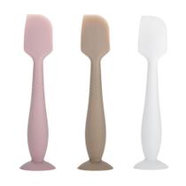 Espátula para creme de assadura QYG, aplicador de silicone 3 unidades