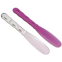 Espátula para Creme Luxo Média Acrílica - Com 01 Ou 25 Unidades