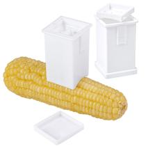 Espátula para Manteiga Cooraby 2 Unidades Suporte de Milho de Plástico Espátula para Manteiga Cooraby 2 Unidades Suporte de Milho de Plástico