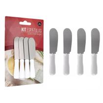 Espátula Para Manteiga KIT 4 Patê Requeijão Geleias Cozinha