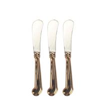 Espátula Patê Notre Dame Inox 3 Peças 14CM - 30155 - Fracalanza