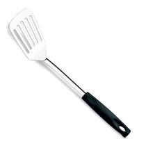Espatula Perfurada em aço inox Asti 33cm Preta - Brinox