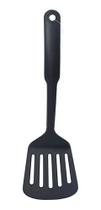 Espatula Perfurada Em Nylon 31 Cm Linha Black Casa Utensilio Cozinha Pode Ser Pendurado Espatula Perfurada Em Nylon 31 Cm Linha Black Casa Utensilio Cozinha Pode Ser Pendurado