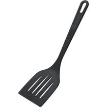Espátula Perfurada Nylon 27cm Brinox Preto