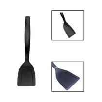 Espátula Pinça Preto Polipropileno Espátula Pinça Preto Polipropileno