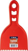 Espatula Plastica Dentada 10cm Altas Pintura Cor Vermelha Espatula Plastica Dentada 10cm Altas Pintura Cor Vermelha