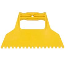 Espátula Plástica Dentada 23cm para Argamassa e Cola MBTools