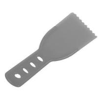 Espátula plástica dentada 60 mm Espátula plástica dentada 60 mm