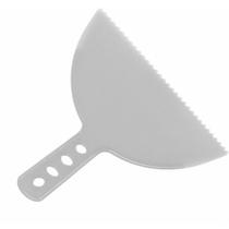 Espátula Plástica Dentada Cinza 200mm - 0.2584 - COMPEL
