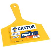 Espátula Plástica Lisa Plástica 20cm 290 Castor C/2 Pçs