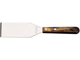 Espátula raspador 5" Tramontina em Aço Inox e Cabo Madeira Polywood Castanho Espátula raspador 5" Tramontina em Aço Inox e Cabo Madeira Polywood Castanho