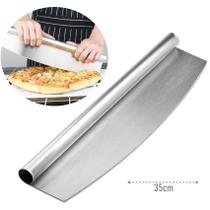 Espátula Raspador Cortador Grande 35cm Pizza Pães E Massas - Mimo