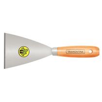 Espátula Raspador Tramontina em Aço Carbono 10" com Cabo de Madeira