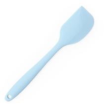 Espátula Raspadora Azul de silicone e fios de aço 27cm para cozinha