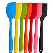 Espátula Raspadora Colher De Bolo De Manteiga De Silicone Para Cozinha Antiaderente 27cm Pão Duro Útil Bazar