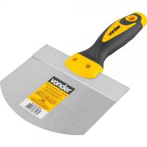Espátula redonda 6" 150 mm em aço inox para balde VONDER