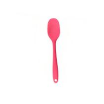 Espátula Redonda em Silicone Mini - Rosa - 21x4,2cm - 1 unidade - Rizzo