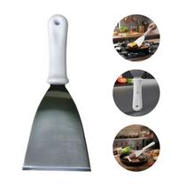Espátula Reta 4'' Inox 24cm Hamburguer Carnes e Grelhados Espátula Reta 4'' Inox 24cm Hamburguer Carnes e Grelhados