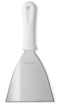 Espátula Reta de Aço Inox 12 cm Hercules Branca