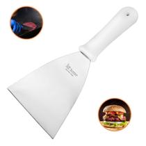 Espátula Reta Inox Profissional Chapeiro Cozinha Lanche