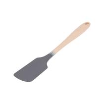 Espátula Reta Silicone 28cm Bicolor Cinza e Creme Weck Espátula Reta Silicone 28cm Bicolor Cinza e Creme Weck