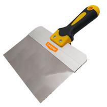 Espátula Retangular 20 cm Inox Rígido Gesso Drywall Massa Corrida Multiuso - Western