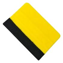 Espátula retangular amarelo com feltro - 50-2032