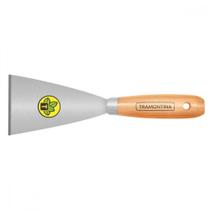 Espatula Rigida 8 cm Tramontina em Aço Carbono com Cabo de Madeira Espatula Rigida 8 cm Tramontina em Aço Carbono com Cabo de Madeira