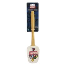 Espátula silicone cabo bambu marvel kawaii