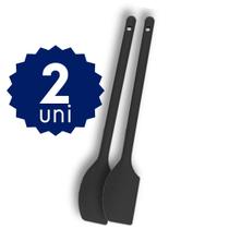 Espátula Silicone Cabo Longo Resistente Raspar Mexer Espátula Silicone Cabo Longo Resistente Raspar Mexer