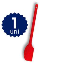 Espátula Silicone Cabo Longo Resistente Raspar Mexer Espátula Silicone Cabo Longo Resistente Raspar Mexer