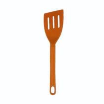 Espátula Talher Nylon Cozinha Goumert Utensílio Laranja 28Cm