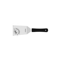 Espátula Tramontina Black Burger com Lâmina em Aço Inox e Cabo de Polipropileno Preto 6 polegada Espátula Tramontina Black Burger com Lâmina em Aço Inox e Cabo de Polipropileno Preto 6 polegada
