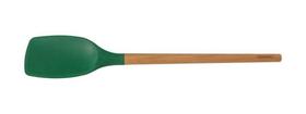 Espátula Tramontina Live em Silicone Verde com Cabo em Madeira