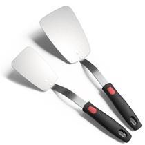 Espátula Turner XiaoZu em aço inoxidável com alça de silicone