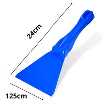 Espatula uso geral 125mm azul maxi tech bralimpia multiuso