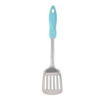 Espátula Vazada 33cm Linha Luxo Aço Inox Utensílios Cozinha