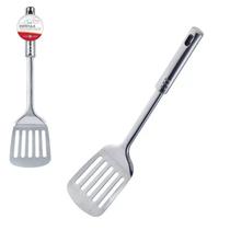 Espátula Vazada de Inox Linha Cook Chef - Espatula de fritar Hamburgue, bife, ovo, grelhados, churrasco - PANAMI