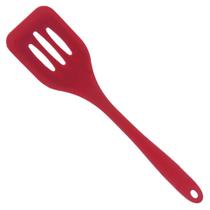 Espátula Vazada de Silicone Mimo Style 30 cm Vermelha Espátula Vazada de Silicone Mimo Style 30 cm Vermelha