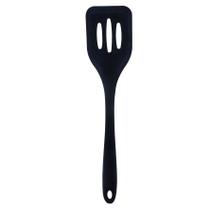 Espátula Vazada de Silicone - Preto